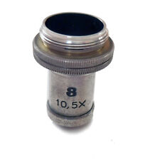 Obbiettivo microscopio Officine Galileo ingrandimento 10,5x