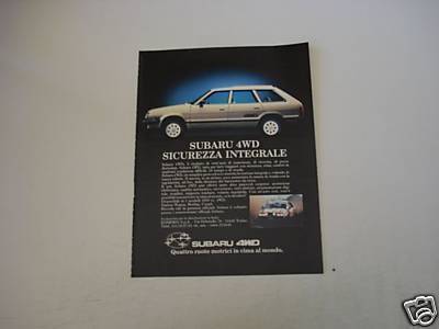 Advertising pubblicità 1984 - advertising,
