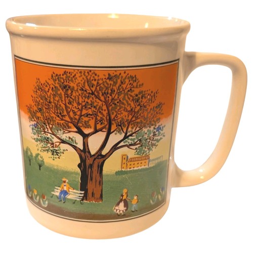 Tazza ceramica arte popolare