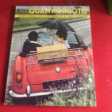 QUATTRORUOTE RIVISTA ORIGINALE EDIZIONE N.9 SETTEMBRE 1961