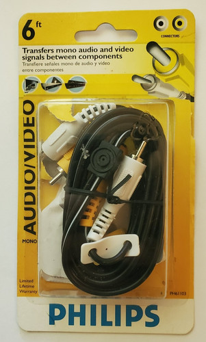 Philips cavo audio video ft - audio/video, 6