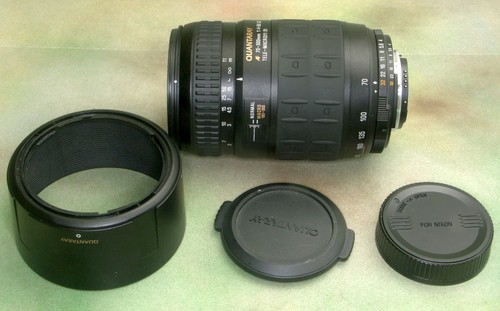 Quantaray 70 300mm - (tamron), af