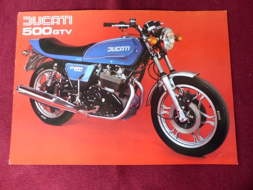 Prospectus moto ducati - ducati, 500