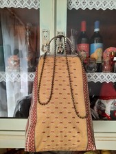 Borsa realizzata a mano con chiusura clic clac mod. LAVINIA TRIBE