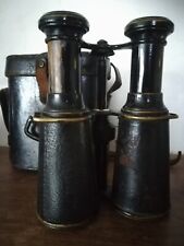 Binocolo antico 800 militare filotecnica salmoiraghi 1 ww custodia cannocchiale