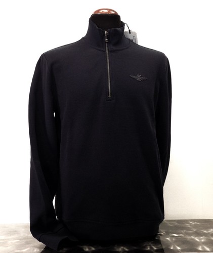 Felpa collo zip aeronautica - zip,