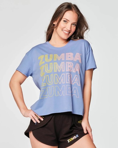 Zumba skate crew top - crew, viola