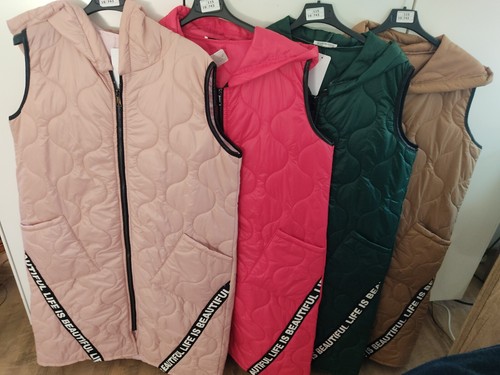 Made italy gilet lungo - in,