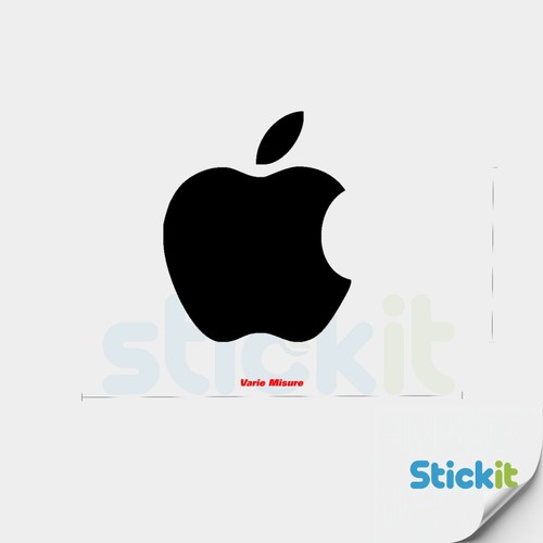 Adesivo prespaziato logo - adesivo,