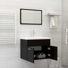 vidaXL Set Mobili da Bagno
