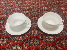 Zuppiera in porcellana bianca