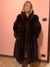 Cappotto pelliccia di Visone pelle intera 