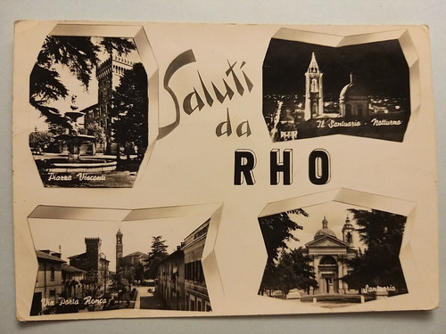 Saluti rho - saluti, da
