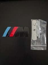 LOGO IN METALLO NERO BMW M