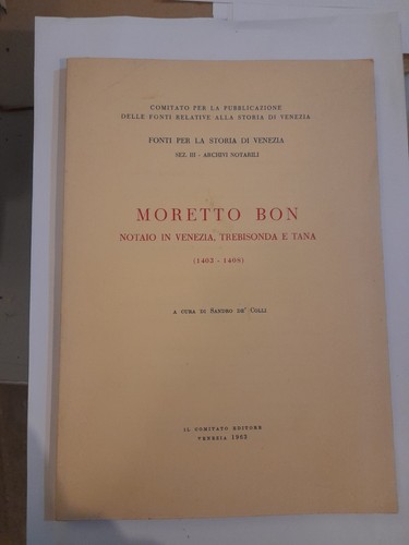Moretto bon notaio venezia - moretto,