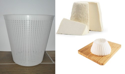 Stampo caseario forma ricotta - caseario,