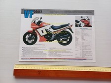 Honda VF 500 F2 1984 Prototipo depliant INGLESE originale printed in Japan