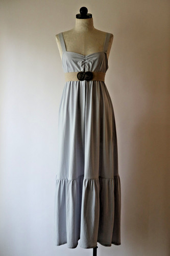 Maxi abito donna zara - abito, grigio