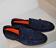 SANTONI MOCASSINO  CAMOSCIO