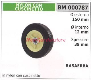 Ruota rasaerba tagliaerba