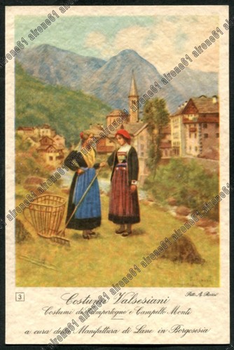 Vercelli valsesia costume - vercelli,