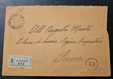 Raccomandata Elena Di Savoia Imperatrice Leonforte Enna Roma 1939