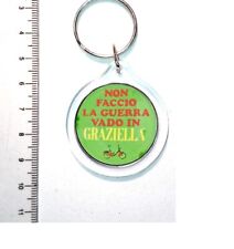 portachiavi recente non faccio guerra vado graziella bicicletta donna bici bike