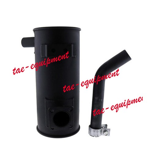 Silenziatore escavatore nuovo