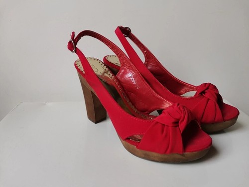 Sandalo rosso joxy - rosso,