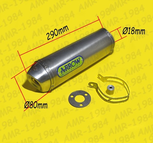 Silenziatore arrow romboidale - silenziatore,