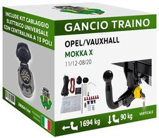 Gancio Verticale Estraibile