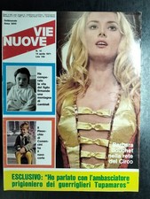Vie Nuove 15 1971 Barbara Bouchet Mina Pinocchio Romy Schneider Totò Carrà