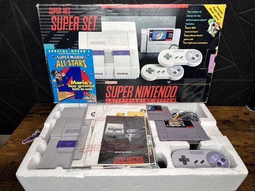 Console super nintendo snes - console,