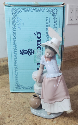 Statuina porcellana lladro - statuina,