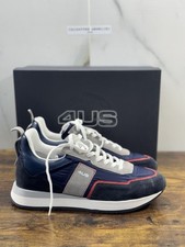 Paciotti 4US Sneaker Uomo Pelle Suede Blu Grey    Casual 40