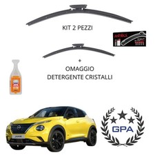 SPAZZOLE TERGICRISTALLO ASHIKA SPECIFICA PER NISSAN JUKE 2019 2020 2021 2022