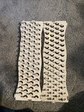 White 4 X 15 Two Piece Rubber