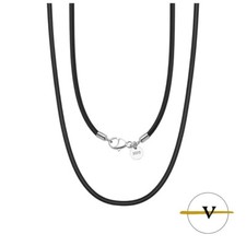 Collana vera pelle uomo donna - vera,