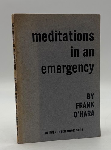 Frank hara meditations an - frank,