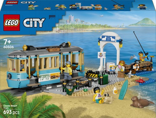 Lego city classic 60506 tram - lego,