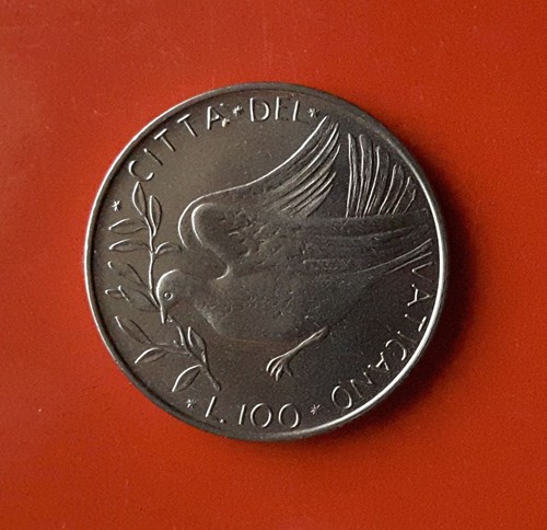 100 lire 1972 - 100, vaticano