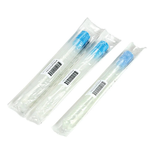 Tamponi faringei con - , provetta