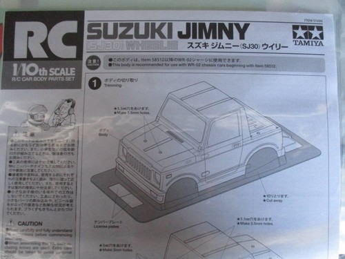 Tamiya suzuki jimny - 1/10,