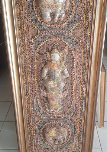 Arazzo orientale incorniciato - arazzo,
