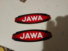 LOTTO 2 VECCHI ADESIVI MOTO JAWA