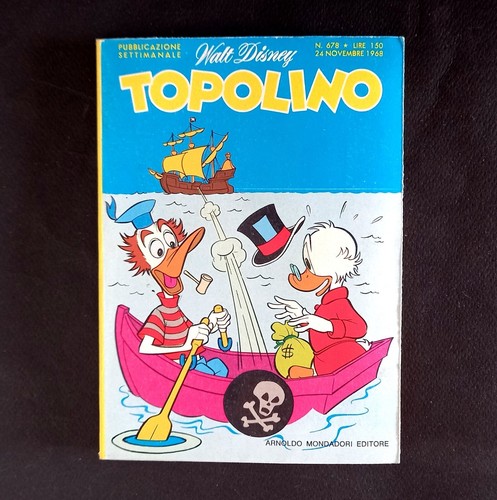 Topolino libretto 678 bollino - libretto,