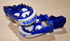 Coppia Poggiapiedi Pedane Maggiorate HUSQVARNA TE TC FC FE 125 250 300 + Slider