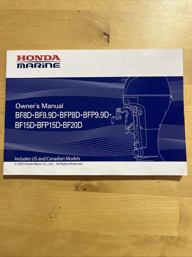 2023 honda marine - bf8d, bf9.9d