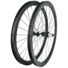 Set ruote in fibra di carbonio 700C per bici da strada disco clincher tutte le ruote bici da strada