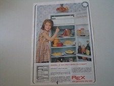 advertising Pubblicità 1968 FRIGORIFERO REX 200 DELUXE
